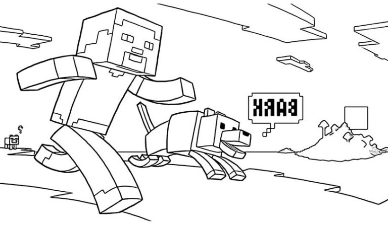 Minecraft kolorowanki